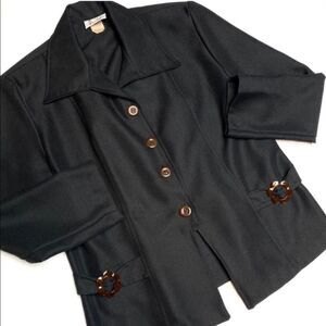 Groovy Vintage 1960’s Gogo Lucite Flower Power Blazer